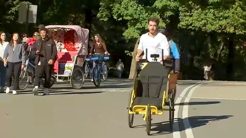 TCS NYC Marathon: Man to push cousin with cerebral palsy 26.2 miles in racing wheelchair
— WABC-TV Eyewitness News (ABC7 NY)